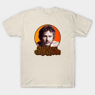 Gordon Lightfoot ))(( Retro Folk Rock Icon T-Shirt